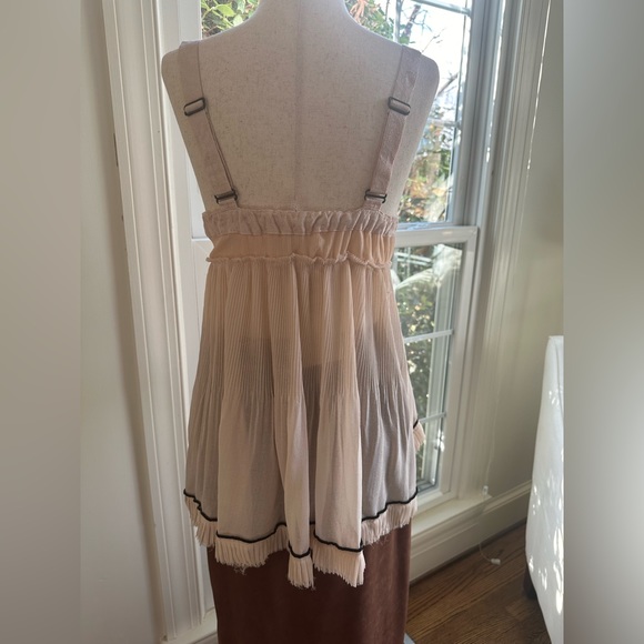 RARE FP ONE Ballet Pink Sheer Babydoll Top BEAUTIFUL DREAMY Sz XS - Picture 11 of 17